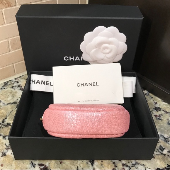❌SOLD❌ Chanel 19s Zipped Coin Purse Iridescent - Picture 4 of 8